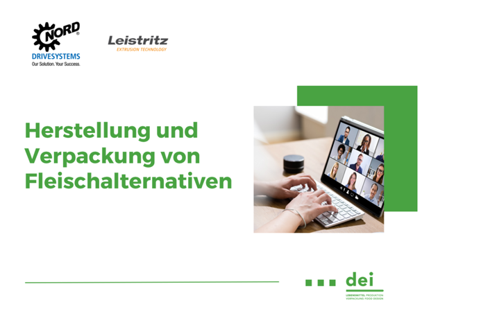 Herstellung und Verpackung von Fleischalternativen