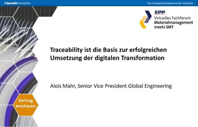 Traceability ist die Basis zur erfolgreichen Umsetzung der digitalen Transformation