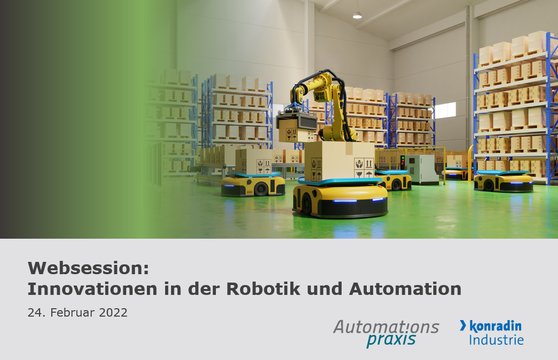 Websession Innovationen in der Robotik und Automation: 24.02.2022