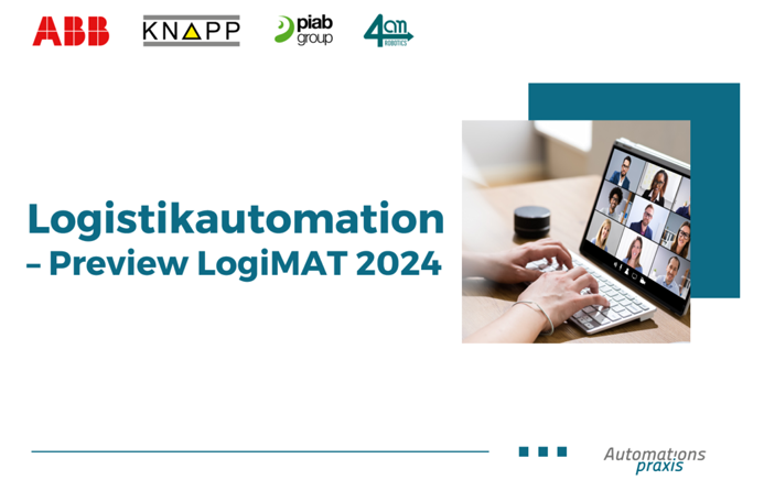Logistikautomation – Preview LogiMAT 2024