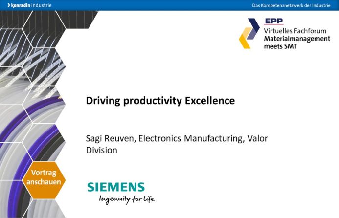 Driving productivity Excellence