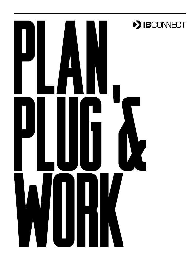 PLAN, PLUG & WORK Prospekt 2019