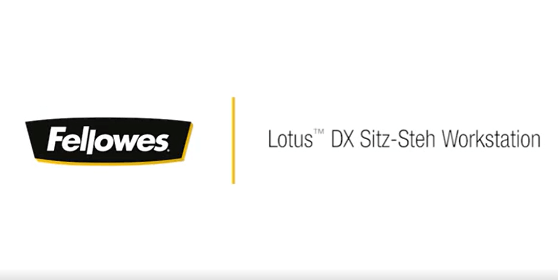 LotusDX Sitz-Steh Workstation