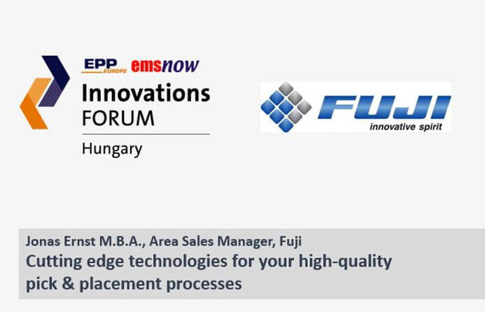 Presentation: Cutting edge technologies for your high-quality pick & placement processes