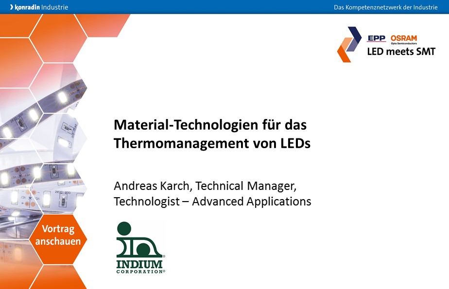 Material-Technologien für das Thermomanagement von LEDs