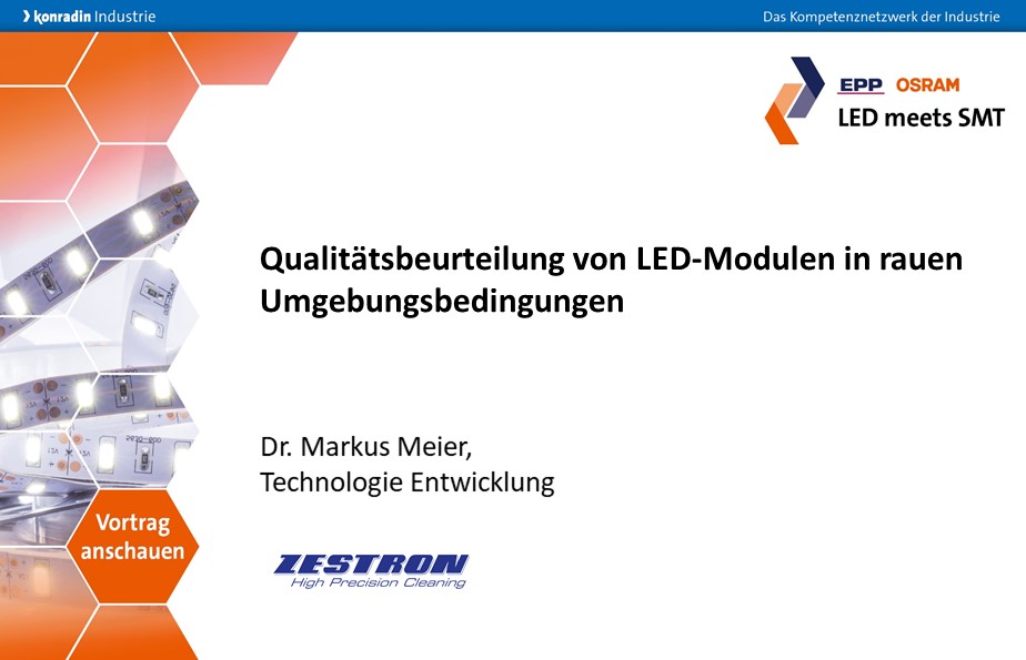 Qualitätsbeurteilung von LED-Modulen in rauen Umgebungsbedingungen_
