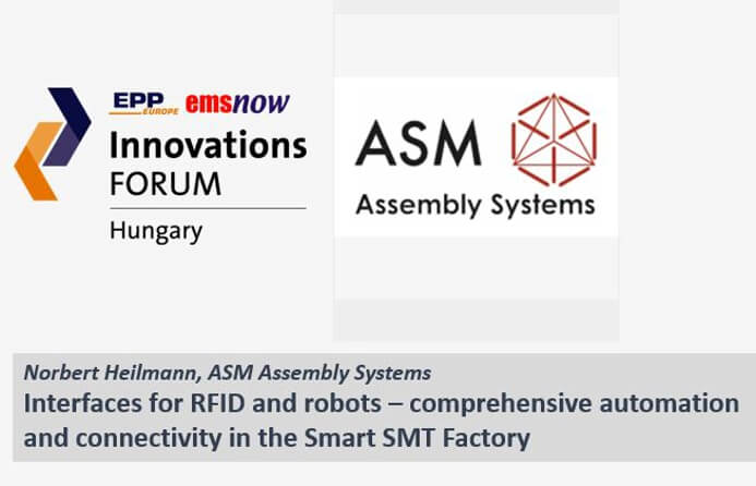Presentation: Interfaces for RFID and robots – comprehensive automation and connectivity in the Smart SMT Factory