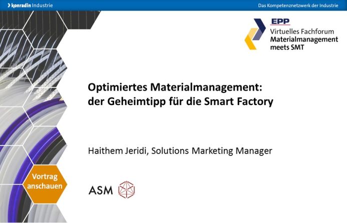 Optimiertes Materialmanagement: der Geheimtipp für die Smart Factory