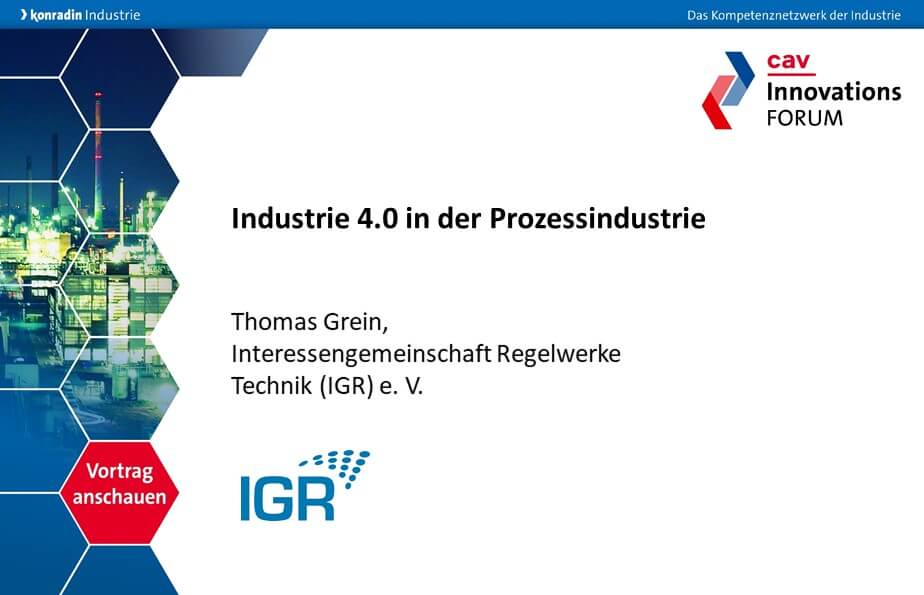 Industrie 4.0 in der Prozessindustrie