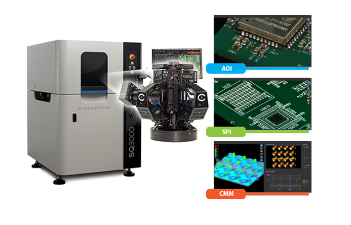 SQ3000 Multi-Process for AOI, SPI and CMM