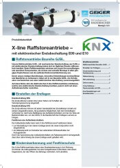 X-line Raffstoreantriebe