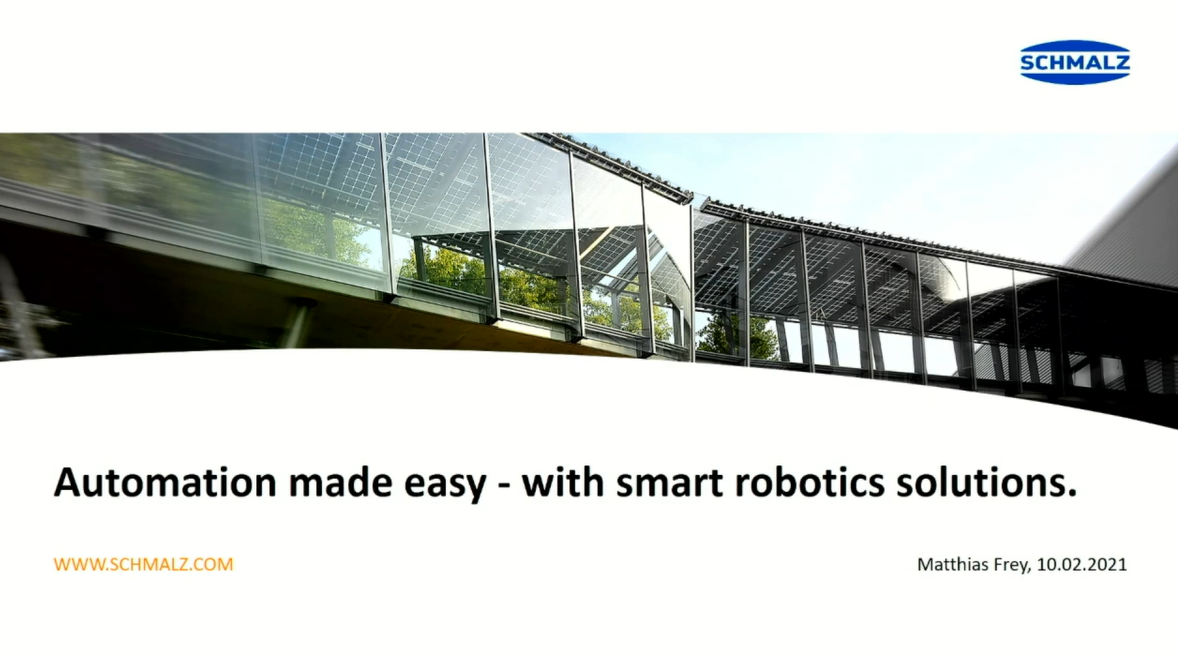 Selbst automatisieren ganz einfach – mit smarten Robotik–Lösungen