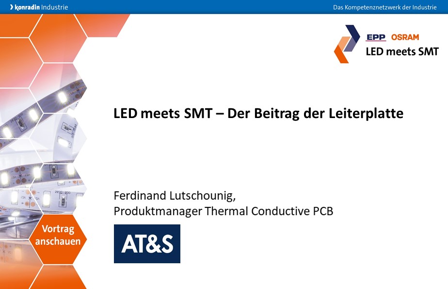 LED meets SMT – Der Beitrag der Leiterplatte