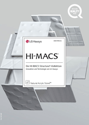 Broschüre HI-MACS Structura®-Kollektion