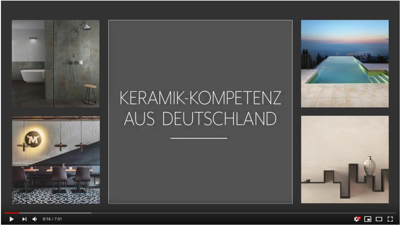 Video Channel: Neue Architektur mit Fliesen aus Deutschland