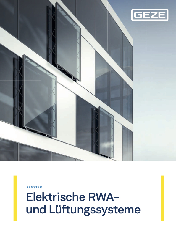 Elektrische RWA- und Lüftungssysteme Produktprospekt